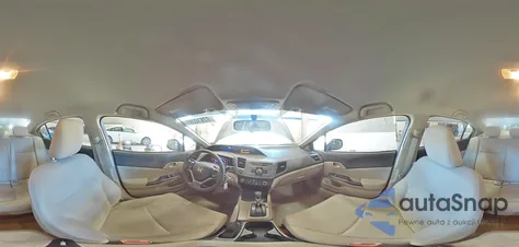 2012 Honda Civic Lx из США, поврежденный, VIN 2HGFB2F57CH587799